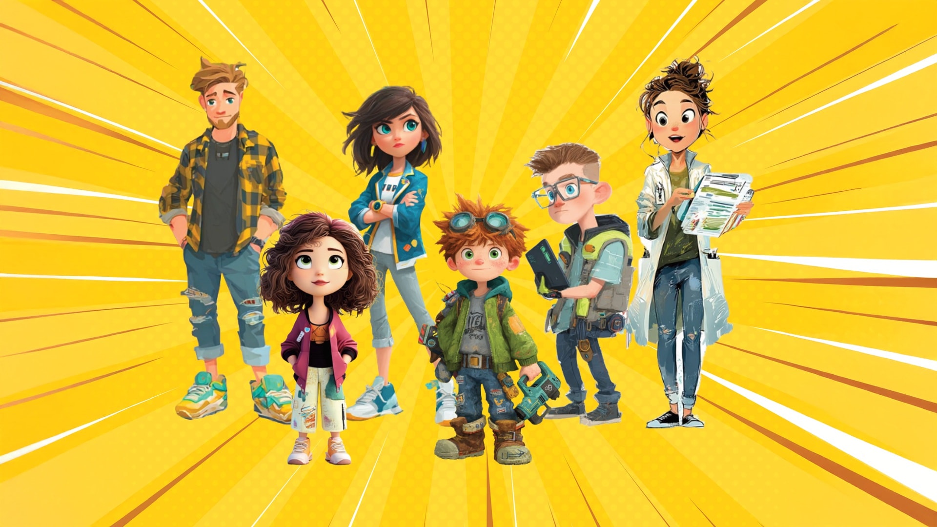 The Hero Labs - Young heroes